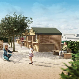 ТОРГОВАЯ ПЛОЩАДЬ. СЕЛО ПАРНАЯ